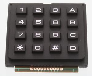 PROJ0002 4 x 4 Matrix Keypad