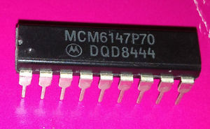 MCM6147P70 General-Purpose Static RAM - DIP18