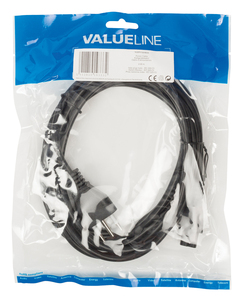N-VLEP11320B30 Power cable Italy plug male - IEC-320-C5 3.00 m black