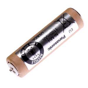 WER160L2506 Batterier NI-MH til Panasonic ER160, 2 stk. panasonic wer160L2506 Ni-Mh til Panasonic ER160