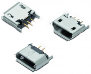 614105150721 Micro USB Type B receptacle PCB