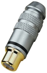 T-711JG/SW Phonostik HUN, for Ø6mm kabel, SORT Product picture 1024