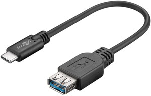 W67894 USB 3.0 hun > USB-C han, OTG, 0,2m