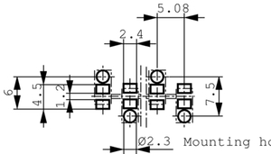 MENTOR 1272.1030 MENTOR LIGHT PIPE, 10 WAY, VERTICAL