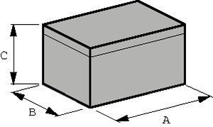 BIM4003-GY/PG BIMBOX Plastkabinet Grå 85 x 56 x 35 mm.