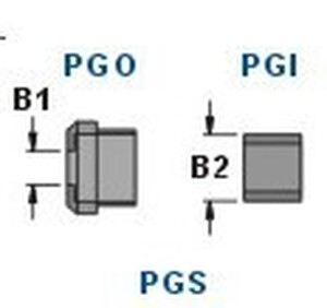 PG-20 Kabelforskruning PG20, sort (Ø6-13mm kabel) Seal