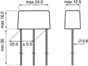 PZB300MC23R30 XY-kombination 150 nF/2x4,7nF 275 VAC