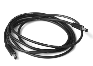 DC-2555-100 DC-kabel 2,5/5,5 100cm. Hun - hun.