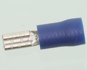 W17059-0,8 Spadestik BLÅ 2,8 mm. HUN (for 0,8mm. spade)