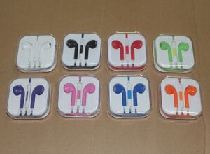 T71411 In-ear øretelefoner til iPhone og iPad, 1 stk. i vilkårlig farve, m. microfon Øretelefoner in-ear til iPhone og iPad vilkårlig farve