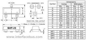 MMBFJ177 Fairchild MMBFJ177, JFET transistor, P-Kanal, 3 ben, SOT-23