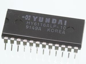 HY6116ALP-10 2048-word X 8bit High Speed CMOS Static RAM DIP-24