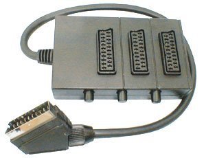 S108099 SCART-Switch 3-way 0.5m