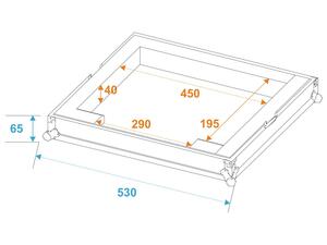 ST31005124 ROADINGER Flightcase DMX Move Bigfoot