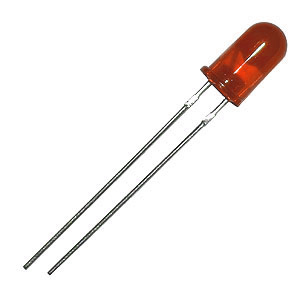 LH3330 LED Diffuse Red 3mcd 36&amp;deg; 5mm