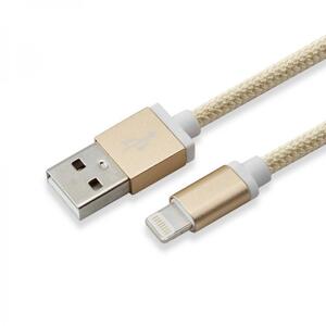 IPH-7G Iphone Lightning kabel, 1,5m, guld
