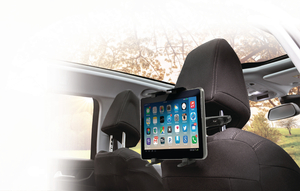 N-CSTCH100 Universal Tablet Mount In-Car Window and Headrest Black