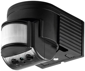 W96001 PIR motion sensor wall mounting, 180° detection, 12 m range, outdoor