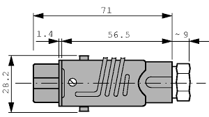 STAK3N-GREY Hirschmann 10/16A 3-pol+stel 250VAC