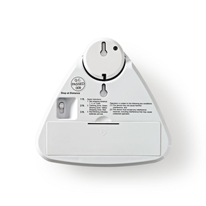 N-ALRMPA10WT Parkeringsassistent | 3 afstandsindstillinger | Udtrækkeligt lys | Alarm for lavt batteri