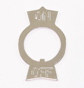 KN3(B)-PLATE4 ON-OFF PLATE FOR 12MM BUSHING