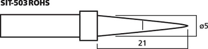 SIT-503ROHS Loddespids for SIC-520/530/548ROHS