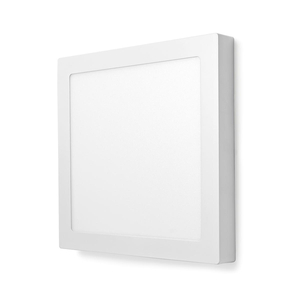 NWIFILAC30WT Wi-Fi "Smartlife" Loftslampe | Firkantet | 30 x 30 cm | Varmt til køligt hvidt | Full Colour (RGB) | 1200 lm | 18 W