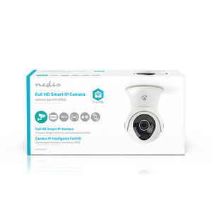 N-WIFICO20CWT Smart IP-kamera med Wi-Fi | Panorering/vipning | HD 1.080p | Udendørs | Vandtæt Euro / Type C (CEE 7/16)