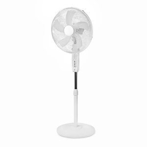 N-WIFIFN10CWT Smart-ventilator, Wi-fi, 40 cm, hvid ventilator på fod til placering på gulv. smart fan kan tilsluttes router - wi-fi og styres via smartphone diameter 40 centimeter