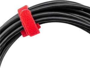 W70687 Kabelstyring Velcro med løkke, 6 stk. i farver