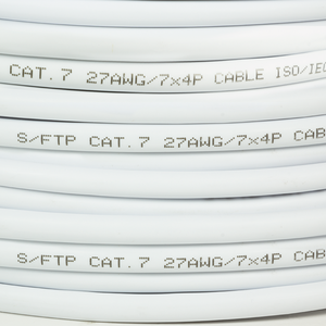 HCPV0041 Cat.7 patch Kabel 4x2xAWG27/7 S/FTP, (stranded) 100M