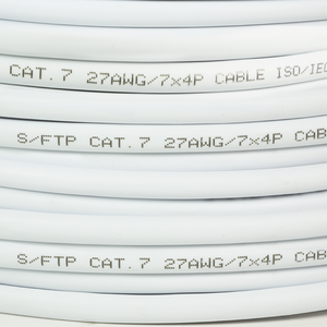HCPV0042 Cat.7 patch Kabel 4x2xAWG27/7 S/FTP, (stranded) 305M