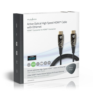 N-CVBG3400BK100 Optiske Hybrid HDMI™-kabel med Ethernet 4K@60Hz| AOC | HDMI™-stik - HDMI™-stik | 10,0 m | Sort