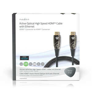 N-CVBG3400BK200 Optiske Hybrid HDMI™-kabel med Ethernet 4K@60Hz| AOC | HDMI™-stik - HDMI™-stik | 20,0 m | Sort