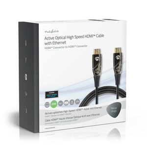 N-CVBG3400BK200 Optiske Hybrid HDMI™-kabel med Ethernet 4K@60Hz| AOC | HDMI™-stik - HDMI™-stik | 20,0 m | Sort