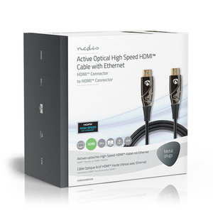 N-CVBG3400BK300 Optiske Hybrid HDMI™-kabel med Ethernet 4K@60Hz| AOC | HDMI™-stik - HDMI™-stik | 30,0 m | Sort
