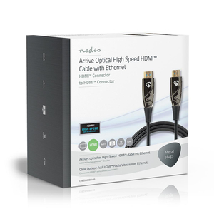 N-CVBG3400BK400 Optiske Hybrid HDMI™-kabel med Ethernet 4K@60Hz| AOC | HDMI™-stik - HDMI™-stik | 40,0 m | Sort