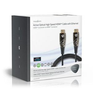 N-CVBG3400BK1000 Optiske Hybrid HDMI™-kabel med Ethernet 4K@60Hz| AOC | HDMI™-stik - HDMI™-stik | 100 m | Sort