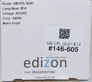 GB-CFL-3U01-E14 LED 72xLED E14
