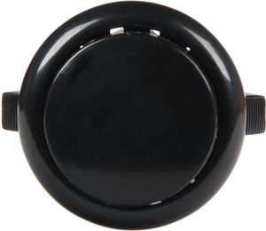 ARCADE-BUTTON-BLACK-MINI Arcade tryktast, SORT, mini