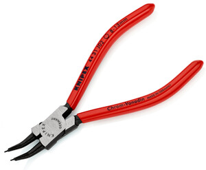 KNIPEX-4431J02 Låseringstang, vinklet spids indvendig, 140mm. 8...13mm.