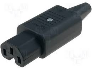 4781.0000 IEC Power Connector C15, Straight