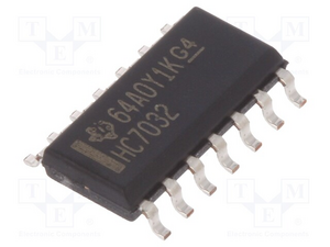 74HC7032-SMD 4 x POSITIVE-OR GATES WITH SCHMITT-TRIGGER INPUTS SO-14