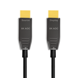 CHF0111 Optiske Hybrid HDMI 2.1 cable, A/M to A/M, 8K/60 Hz, AOC, black, 10 m