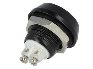 GQ12B-10/W/A Miniature Momentary Switch OFF-(ON) 2A/36V IP65 Hvid