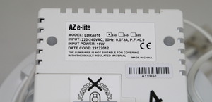 LDRA616-830 LED Downlight indbygningsspot 16W Ø=185mm