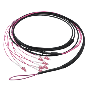 FT2U020 Fibre trunk cable U-DQ(ZN)BH, 8 cores multimode OM4, 20 m, LC/UPC - LC/UPC