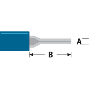 S785403 Terminal Pin Blue