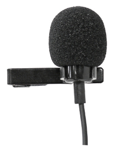 BN202291 Mikrofon med slipseholder, 6,3mm. jack mono