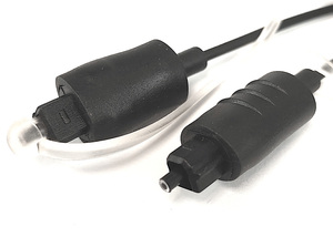 BN202878 Optisk kabel, Standard, 6 meter, sort - optisk kabel 6 meter